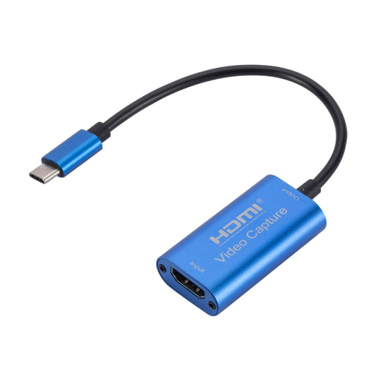 CJK025 USB-C / Type-C Male to HDMI Female Audio Video Capture Card - Consumer Electronics by buy2fix | Online Shopping UK | buy2fix