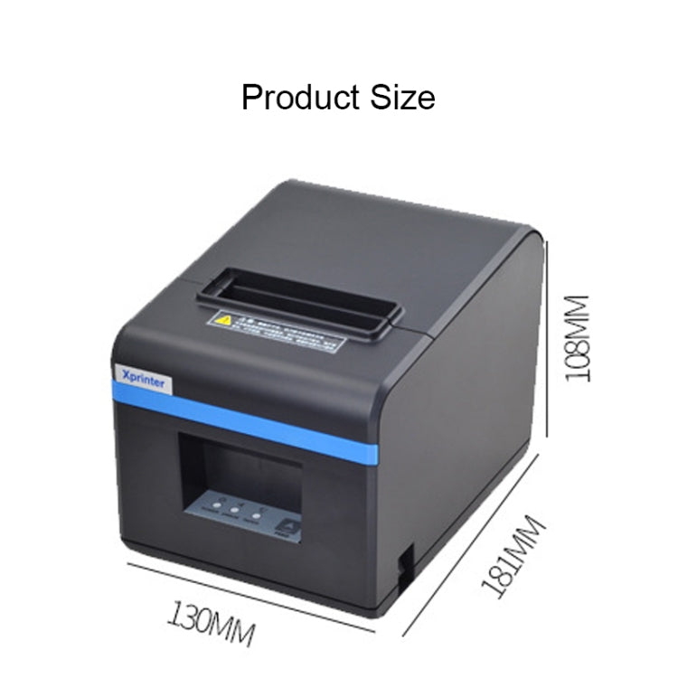 Xprinter XP-N160II USB Port Thermal Automatic Calibration Barcode Printer - Printer by Xprinter | Online Shopping UK | buy2fix