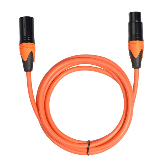 XRL Male to Female Microphone Mixer Audio Cable, Length: 3m (Orange) - Consumer Electronics by buy2fix | Online Shopping UK | buy2fix