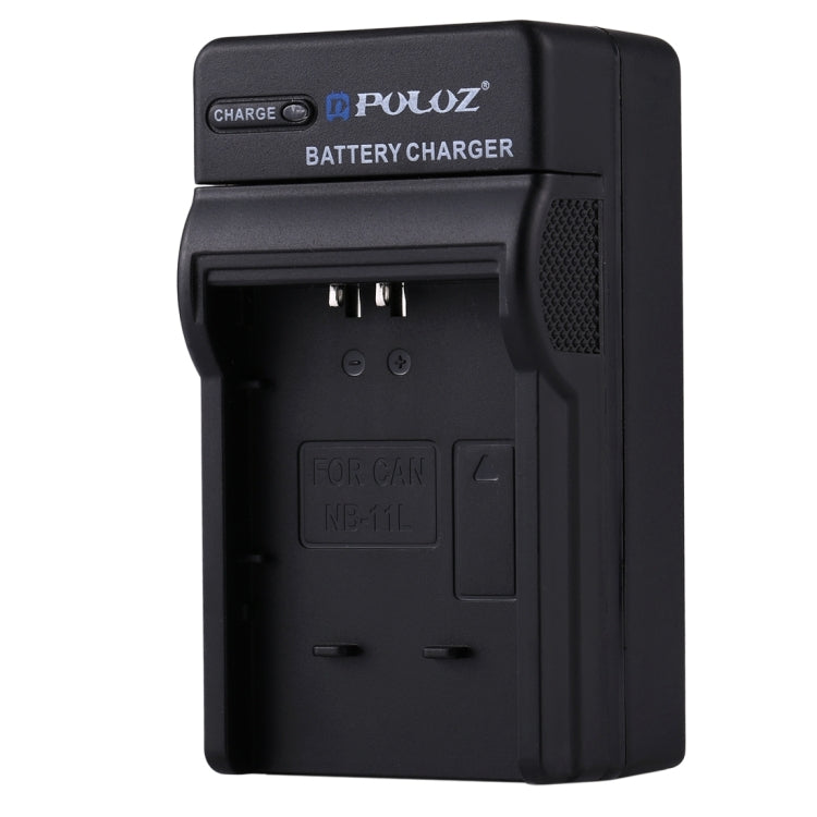 PULUZ EU Plug Battery Charger with Cable for Canon NB-11L Battery - Battery Wall Charger by PULUZ | Online Shopping UK | buy2fix