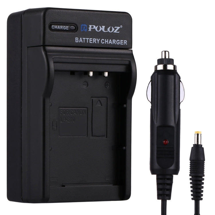 PULUZ Digital Camera Battery Car Charger for Canon LP-E10 Battery - Camera Accessories by PULUZ | Online Shopping UK | buy2fix