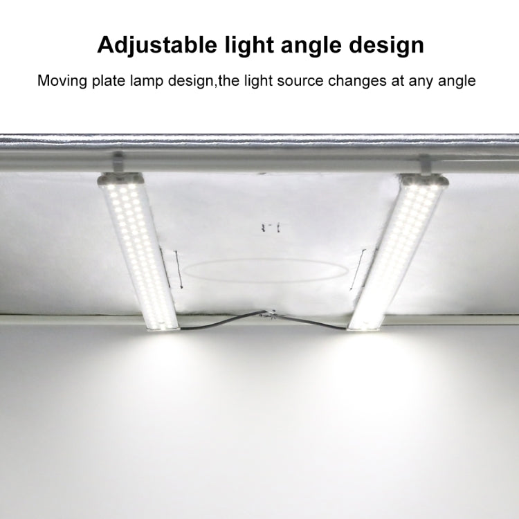 PULUZ 40W 4250LM 78 LEDs SMD 5730 5500K Aluminum Base Light Panel for 80cm Studio Tent - Camera Accessories by PULUZ | Online Shopping UK | buy2fix