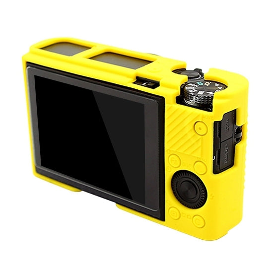 PULUZ Soft Silicone Protective Case for Sony RX100 III / IV / V(Yellow) - Camera Accessories by PULUZ | Online Shopping UK | buy2fix