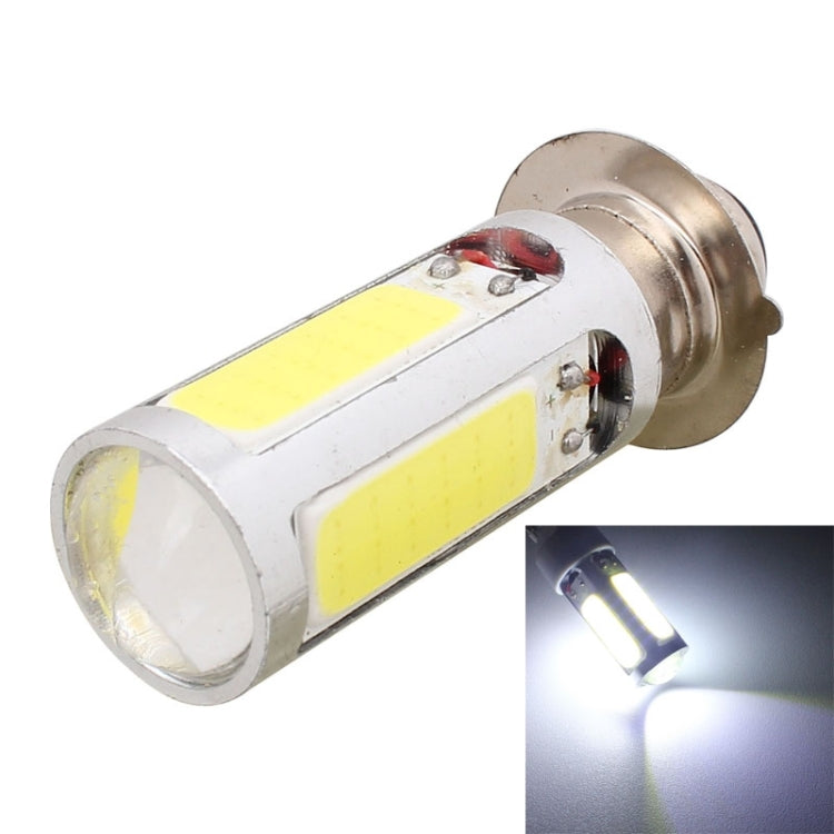 P15D 1250LM 20W + 5W 5 x COB LED White Light Motorcycle Brake Light Lamp Bulb, DC 12-24V - In Car by buy2fix | Online Shopping UK | buy2fix