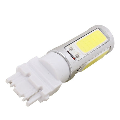 2PCS T25 Single Wire 1250LM 20W + 5W 5 x COB LED White Light Car Rear Fog Lamp Bulb, DC 12V - In Car by buy2fix | Online Shopping UK | buy2fix