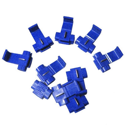 100 PCS Cable Clip, Adapt to Line Diameter: 0.8-2.0mm(Blue) - Computer & Networking by buy2fix | Online Shopping UK | buy2fix