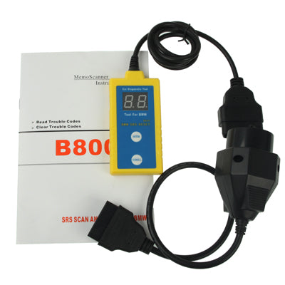 B800 Airbag Scan / Reset Tool Diagnostic for BMW E36 / E39 / E46 / 540i / 528i / Z4 / X5 - In Car by buy2fix | Online Shopping UK | buy2fix