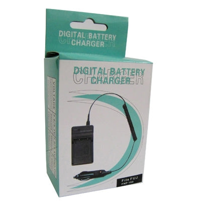 Digital Camera Battery Charger for FUJI FNP150(Black) - Battery Car Charger by buy2fix | Online Shopping UK | buy2fix