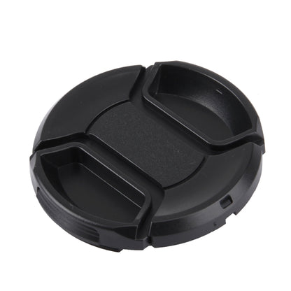 55mm Center Pinch Camera Lens Cap(Black) - Camera Accessories by buy2fix | Online Shopping UK | buy2fix