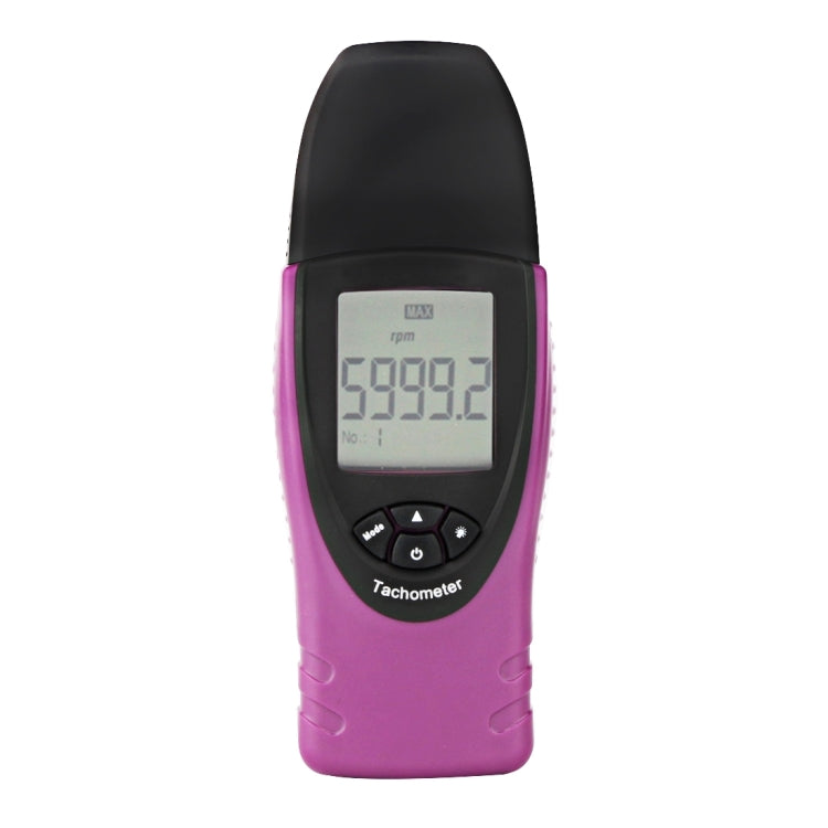ST8030 Mini Digital Photo Laser Digital Tachometer Non Contact High Accuracy MPU LCD Display(Purple) - Consumer Electronics by buy2fix | Online Shopping UK | buy2fix