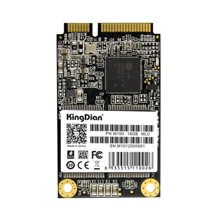 Kingdian M100 16GB Solid State Drive / mSATA Hard Disk for Desktop / Laptop - Solid State Drives by KingDian | Online Shopping UK | buy2fix