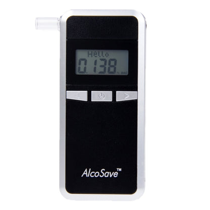 Alcohol 4 Digital LCD Display Breath Analyzer Tester(Black) - Breath Alcohol Tester by buy2fix | Online Shopping UK | buy2fix