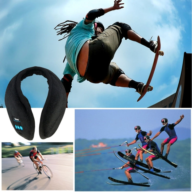 My-Call Bluetooth V3.0 Headset Warm Winter Earmuff for iPhone 6 & 6s / iPhone 5 & 5S / iPhone 4 & 4S and Other Bluetooth Devices(Black) - Smart Wear by buy2fix | Online Shopping UK | buy2fix