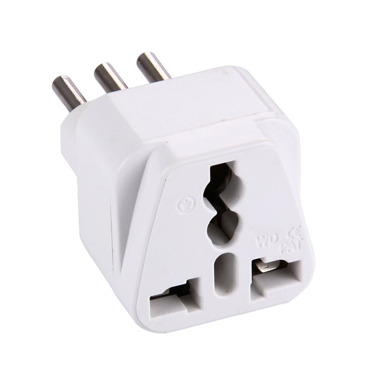 Plug Adapter, Travel Power Adaptor with Italian Plug(White) - Consumer Electronics by buy2fix | Online Shopping UK | buy2fix