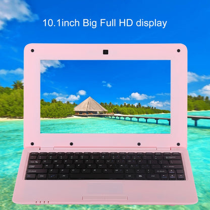 10.1 inch Notebook PC, 1GB+8GB, Android 6.0 A33 Dual-Core ARM Cortex-A9 up to 1.5GHz, WiFi, SD Card, U Disk(Pink) - Android OS by buy2fix | Online Shopping UK | buy2fix