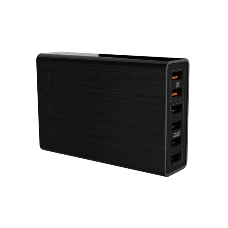 VEDFUN TurboCube D620 Six Ports Quick Charge 3.0 + SDDC Technology USB Charger, EU/US/UK Plug - USB Charger by VEDFUN | Online Shopping UK | buy2fix