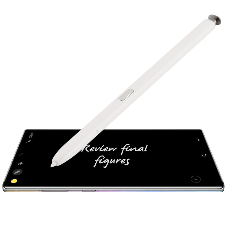 Capacitive Touch Screen Stylus Pen for Galaxy Note20 / 20 Ultra / Note 10 / Note 10 Plus(White) - Mobile Accessories by buy2fix | Online Shopping UK | buy2fix