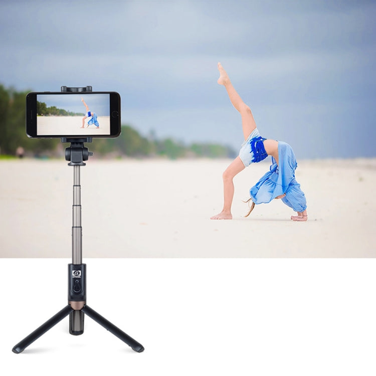 APEXEL APL-D3 Universal Live Broadcast Multifunctional Aluminum Alloy Bluetooth Selfie Stick with Tripod - Stand by APEXEL | Online Shopping UK | buy2fix