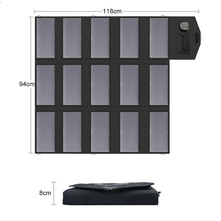 ALLPOWERS Portable Solar Panel Charger 100W 18V Foldable Solar Panel Solar Battery Charger - Charger by buy2fix | Online Shopping UK | buy2fix