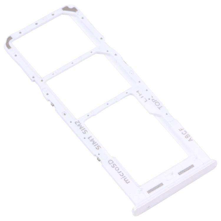 For Samsung Galaxy A23 5G SM-A236B Original SIM Card Tray + SIM Card Tray + Micro SD card tray (White) - Repair & Spare Parts by buy2fix | Online Shopping UK | buy2fix