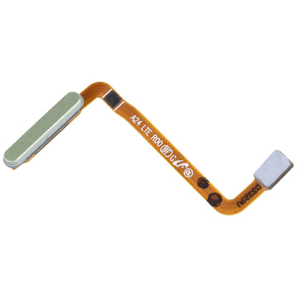 For Samsung Galaxy A24 4G SM-A245F Original Fingerprint Sensor Flex Cable (Green) - Flex Cable by buy2fix | Online Shopping UK | buy2fix