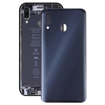 For Galaxy A30 SM-A305F/DS, A305FN/DS, A305G/DS, A305GN/DS Battery Back Cover (Black) - Galaxy A Series Parts by buy2fix | Online Shopping UK | buy2fix