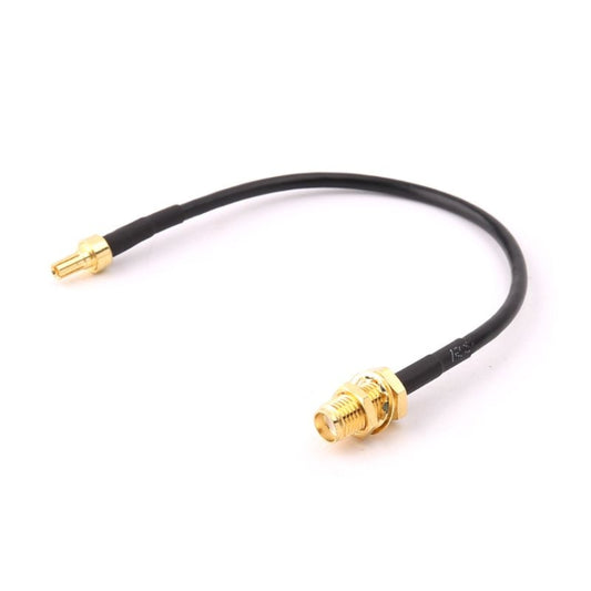 RG174 CRC9 Male Straight TO SMA Female Connecting Cable Extension, Length: 15cm - Security by buy2fix | Online Shopping UK | buy2fix