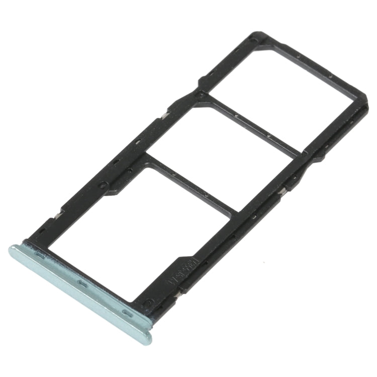 SIM Card Tray + SIM Card Tray + Micro SD Card Tray For Xiaomi Redmi 10C/Redmi 10 India (Green) - Card Tray by buy2fix | Online Shopping UK | buy2fix