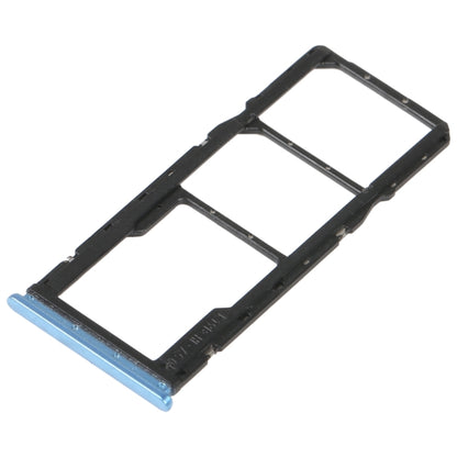 SIM Card Tray + SIM Card Tray + Micro SD Card Tray For Xiaomi Redmi 10 5G (Blue) - Card Tray by buy2fix | Online Shopping UK | buy2fix