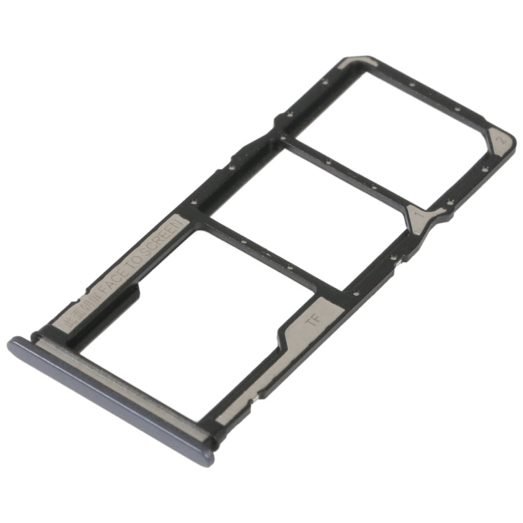For Xiaomi Poco C40 SIM Card Tray + SIM Card Tray + Micro SD Card Tray (Black) - Card Tray by buy2fix | Online Shopping UK | buy2fix