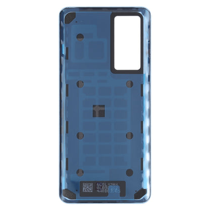 For Xiaomi Redmi K50 Ultra Original Battery Back Cover(Blue) - Repair & Spare Parts by buy2fix | Online Shopping UK | buy2fix