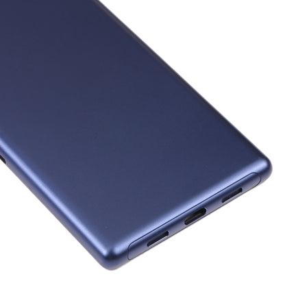 For Sony Xperia 10 Original Battery Back Cover(Blue) - Repair & Spare Parts by buy2fix | Online Shopping UK | buy2fix