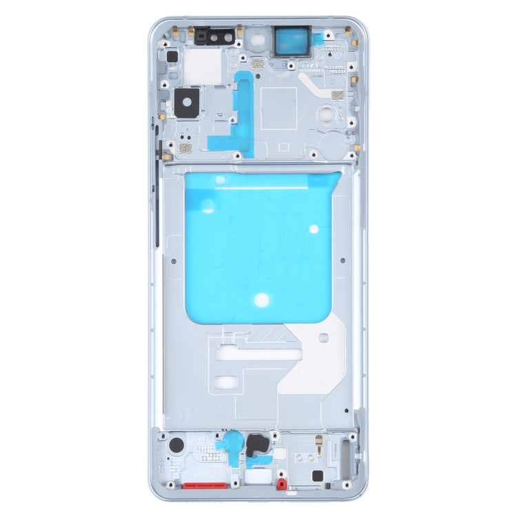 For vivo iQOO 7 Original Front Housing LCD Frame Bezel Plate (Blue) - Repair & Spare Parts by buy2fix | Online Shopping UK | buy2fix