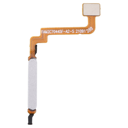 For Xiaomi Redmi 10 2021 / Redmi 10 Prime / Redmi Note 11 4G / Redmi 10 2022 / Redmi 10 Prime 2022 Original Fingerprint Sensor Flex Cable (Silver) - Repair & Spare Parts by buy2fix | Online Shopping UK | buy2fix