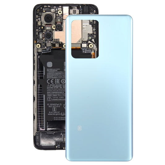 For Xiaomi Redmi Note 12 Pro+ / Redmi Note 12 Discovery Original Battery Back Cover(Blue) - Back Cover by buy2fix | Online Shopping UK | buy2fix