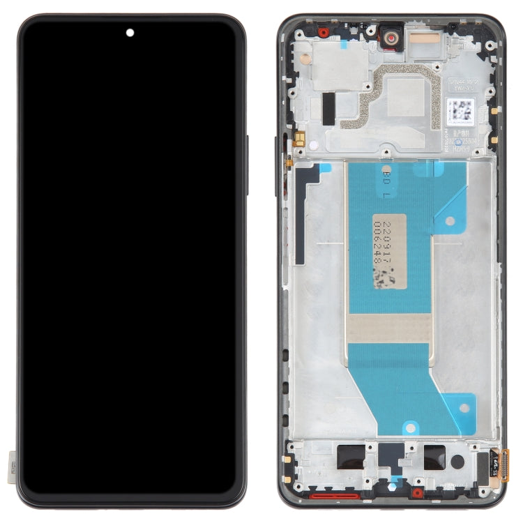 AMOLED Original LCD Screen For Xiaomi Redmi K50 / K50 Pro Digitizer Full Assembly with Frame (Black) - Repair & Spare Parts by buy2fix | Online Shopping UK | buy2fix