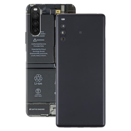 For Sony Xperia L4 Original Battery Back Cover(Black) - Repair & Spare Parts by buy2fix | Online Shopping UK | buy2fix