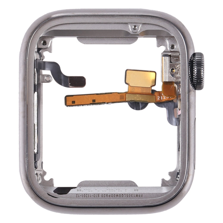 For Apple Watch Series 7 41mm Middle Frame Bezel Plate with Loudspeaker / Power / Rotating Shaft Flex Cable - Repair & Spare Parts by buy2fix | Online Shopping UK | buy2fix