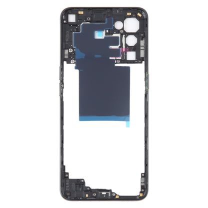 For OPPO Find X3 Lite Original Middle Frame Bezel Plate (Black) - Frame Bezel Plate by buy2fix | Online Shopping UK | buy2fix