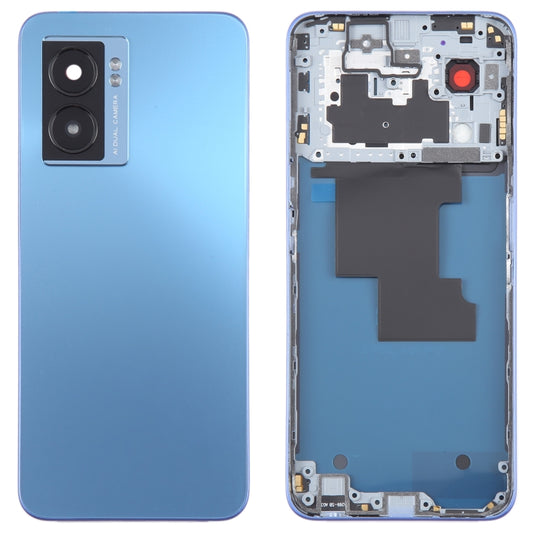 For OPPO A57 Original Battery Back Cover with Middle Frame(Blue) - Back Cover by buy2fix | Online Shopping UK | buy2fix