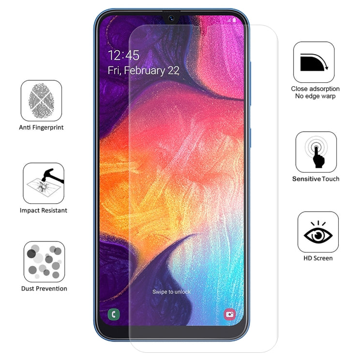 ENKAY Hat-Prince 0.1mm 3D Full Screen Protector Explosion-proof Hydrogel Film for Galaxy A30 / A50 - Mobile Accessories by ENKAY | Online Shopping UK | buy2fix