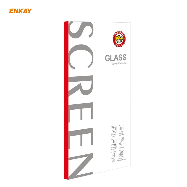 For Samsung Galaxy A52 5G / 4G ENKAY Hat-Prince Full Glue 0.26mm 9H 2.5D Tempered Glass Full Coverage Film - Galaxy A52 5G Tempered Glass by ENKAY | Online Shopping UK | buy2fix