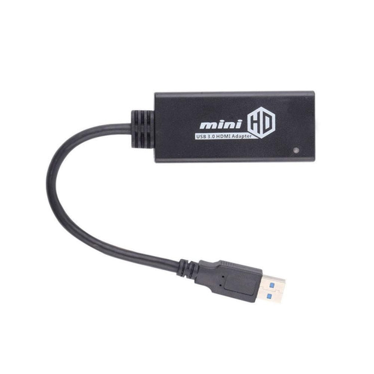 USB 3.0 to HDMI HD Converter Cable Adapter with Audio, Cable Length: 20cm -  by buy2fix | Online Shopping UK | buy2fix