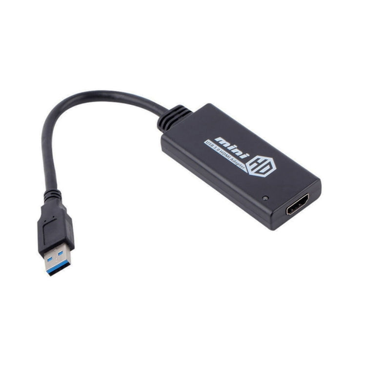 USB 3.0 to HDMI HD Converter Cable Adapter with Audio, Cable Length: 20cm -  by buy2fix | Online Shopping UK | buy2fix