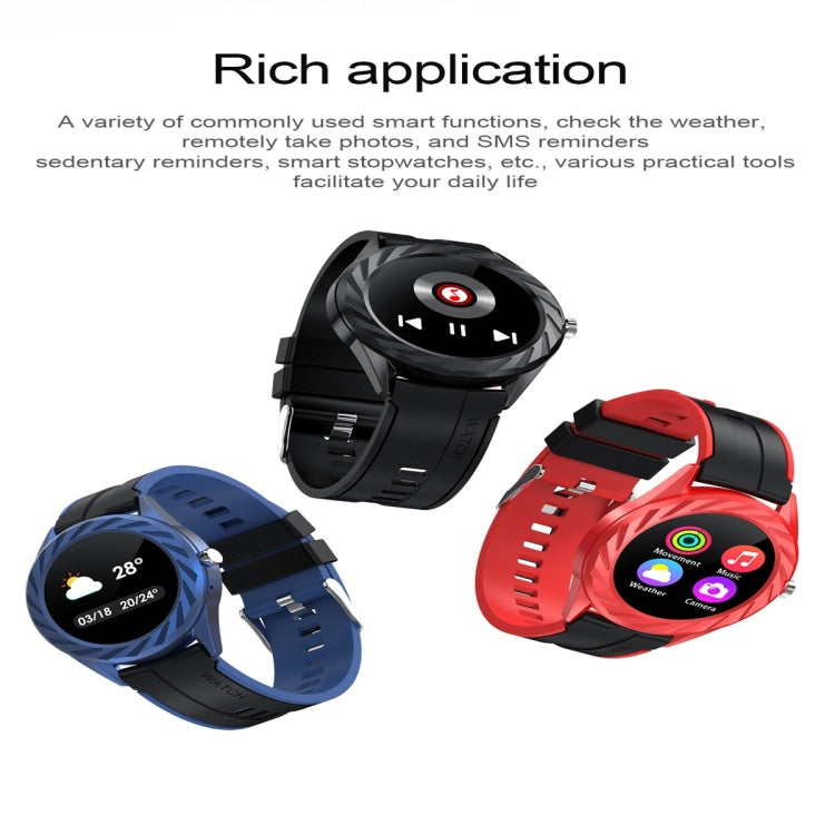 DT10 1.54inch Color Screen Smart Watch IP67 Waterproof,Support Bluetooth Call/Heart Rate Monitoring/Blood Pressure Monitoring/Blood Oxygen Monitoring/Sleep Monitoring(Red) - Smart Wear by buy2fix | Online Shopping UK | buy2fix