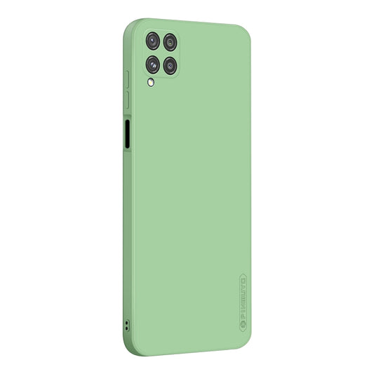 For Samsung Galaxy A22 4G / M22  / M32 PINWUYO Touching Series Liquid Silicone TPU Shockproof Case(Green) - Galaxy Phone Cases by PINWUYO | Online Shopping UK | buy2fix