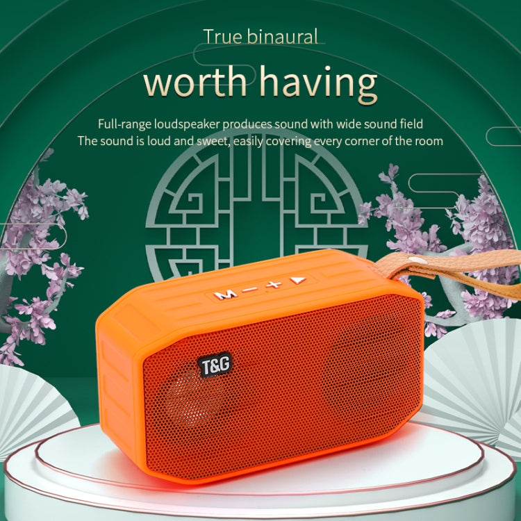 T&G TG296 Portable Wireless Bluetooth 5.0 Speaker Support TF Card / FM / 3.5mm AUX / U-Disk / Hands-free(Black) - Mini Speaker by T&G | Online Shopping UK | buy2fix