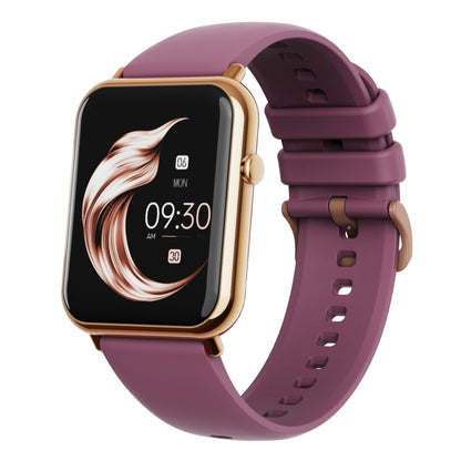 Q19 Pro IP67 Waterproof 1.69 inch Smartwatch(Gold+Burgundy) - Smart Wear by buy2fix | Online Shopping UK | buy2fix