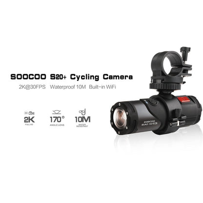 SOOCOO S20+ 2K HD WiFi Waterproof Anti-shake Sports Camera - Other Camera by SOOCOO | Online Shopping UK | buy2fix