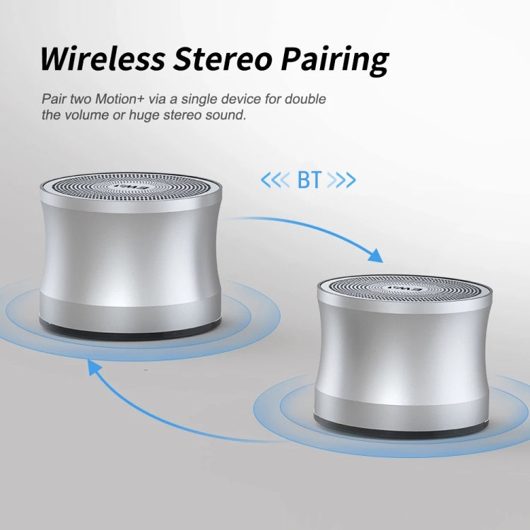 EWA A109+ TWS Stereo Portable Metal Bluetooth Speaker(Black) - Mini Speaker by EWA | Online Shopping UK | buy2fix